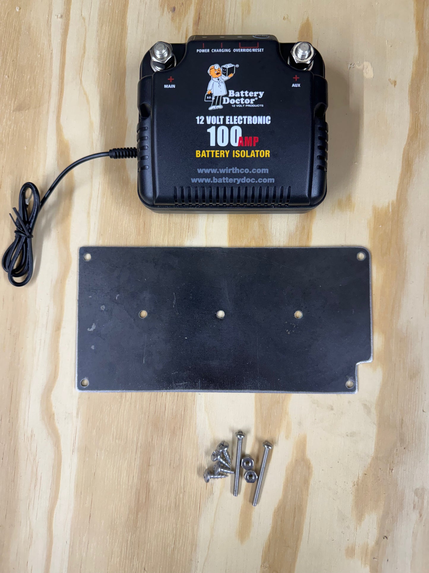 RZR Battery Doctor And Mounting Plate