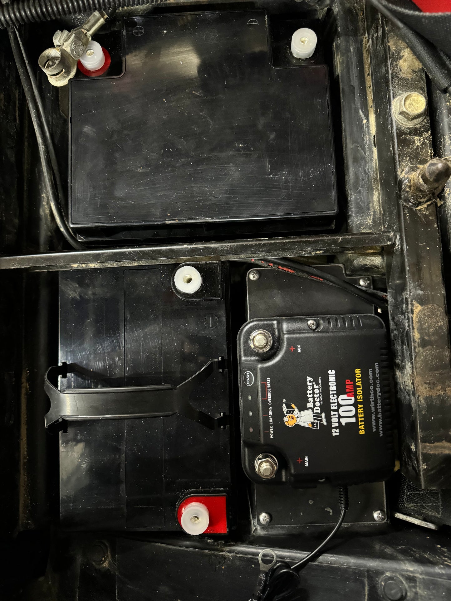 RZR Battery Doctor And Mounting Plate